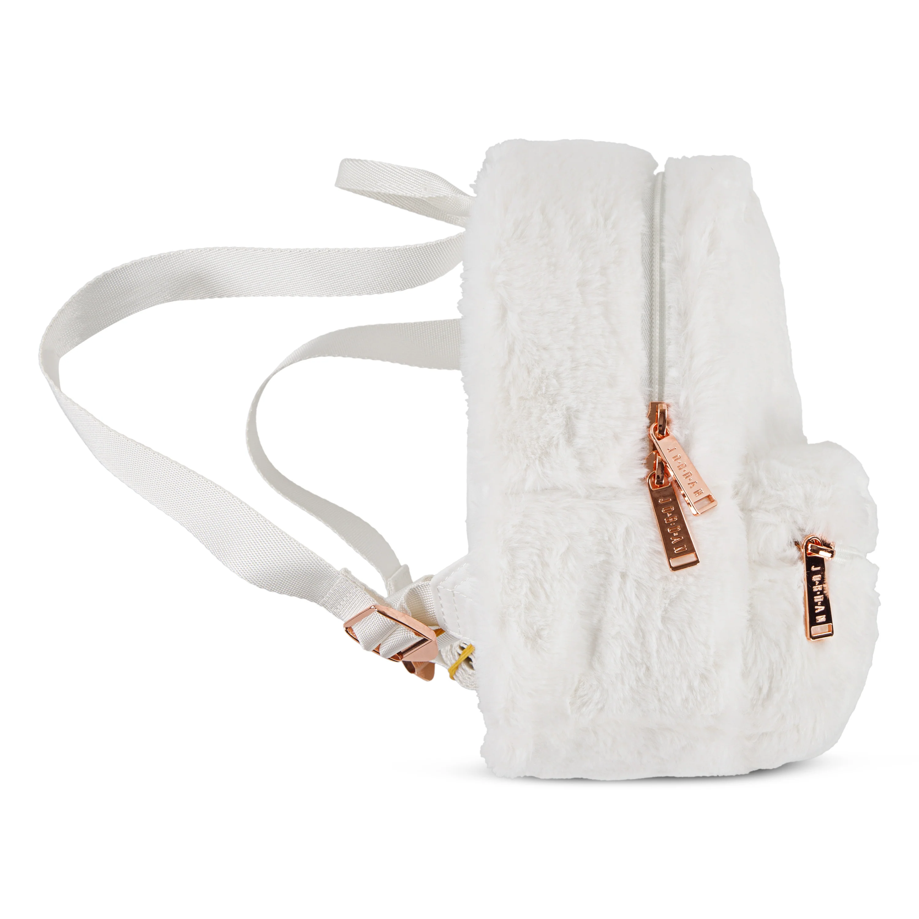 FAUX FUR MINI BACKPACK תיק גב - Image 5