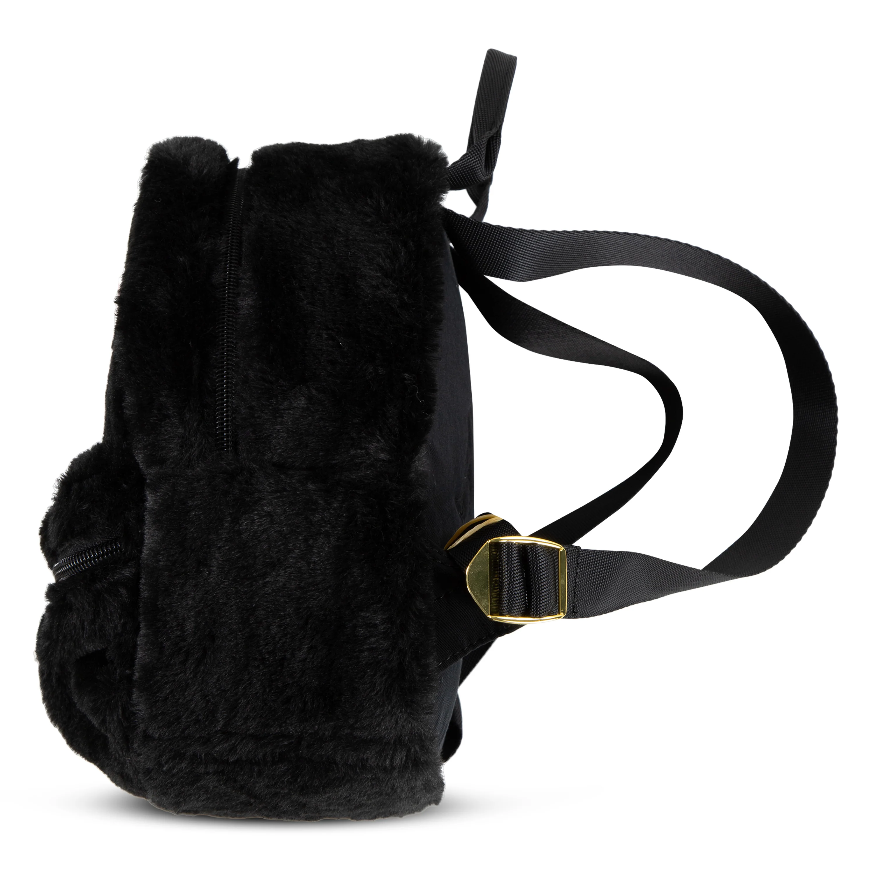 FAUX FUR MINI BACKPACK תיק גב - Image 7