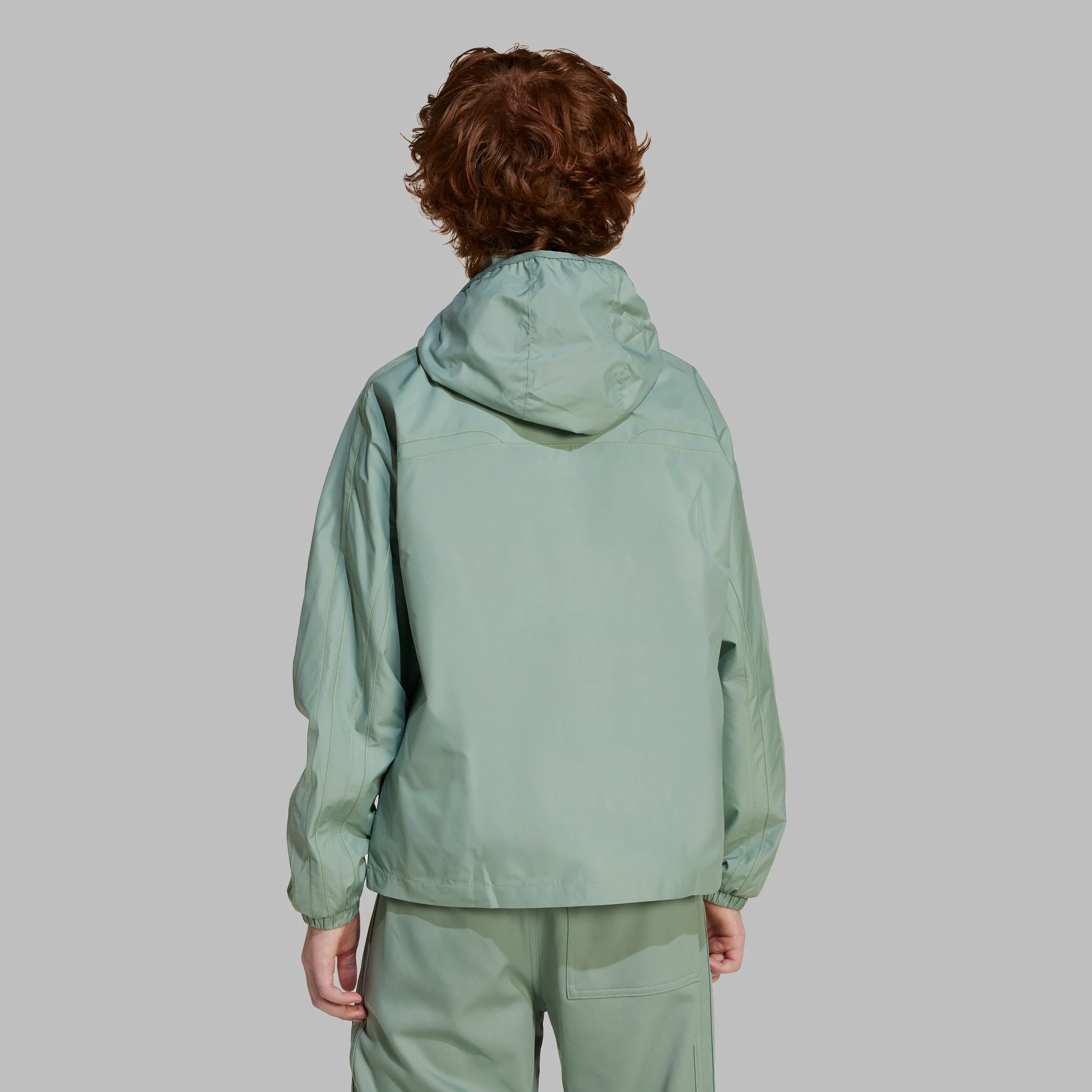 מעיל בשילוב קפוצ׳ון ולוגו - Image 7