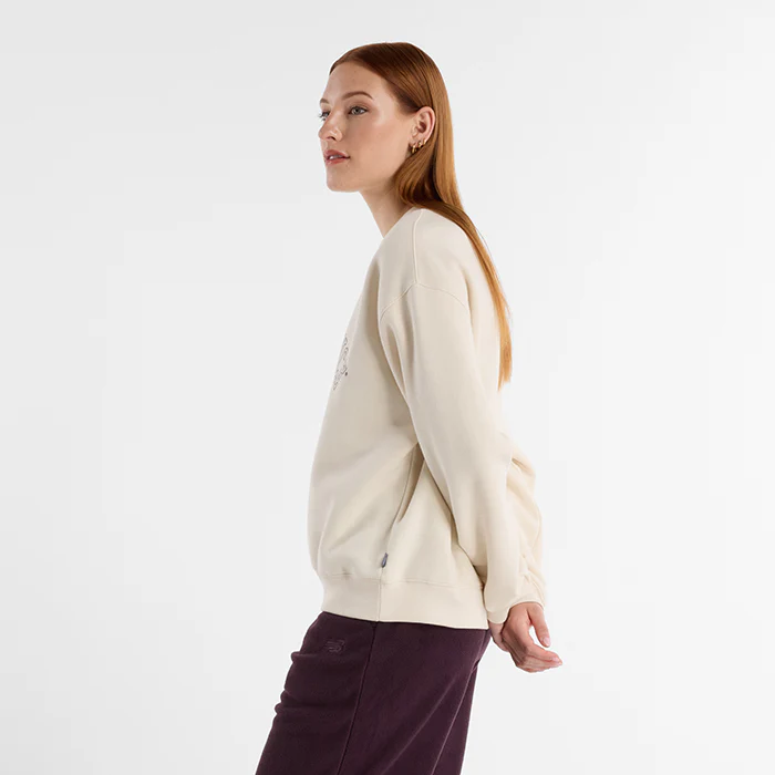 GRAPHIC FLEECE CREW סווטשירט - Image 5